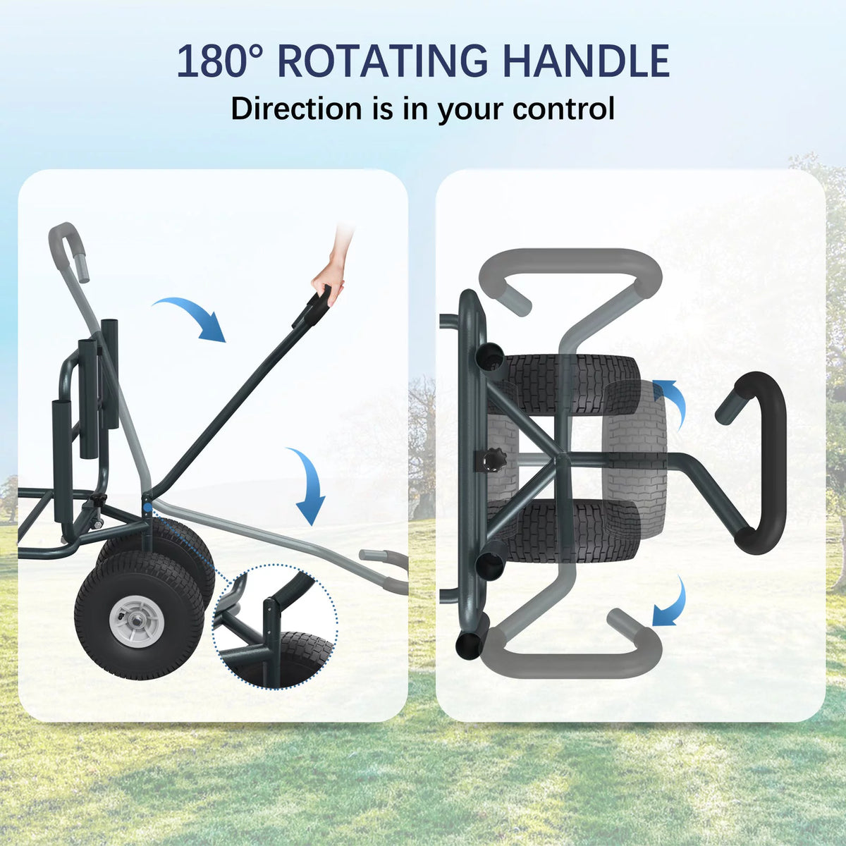 Heavy Duty Foldable Collapsible Wagon 550 Pound Capacity Z39427