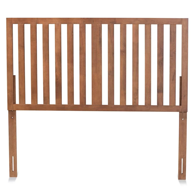 Ash Walnut Finished Wood Full Size Headboard W36728