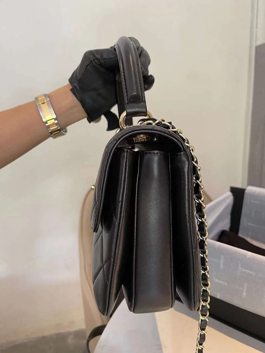 Black 9.8in/25cm Bag E381136