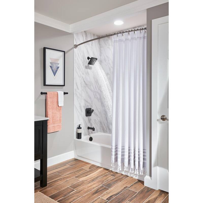 Single-Handle Tub and Shower Faucet in Matte Black S559990