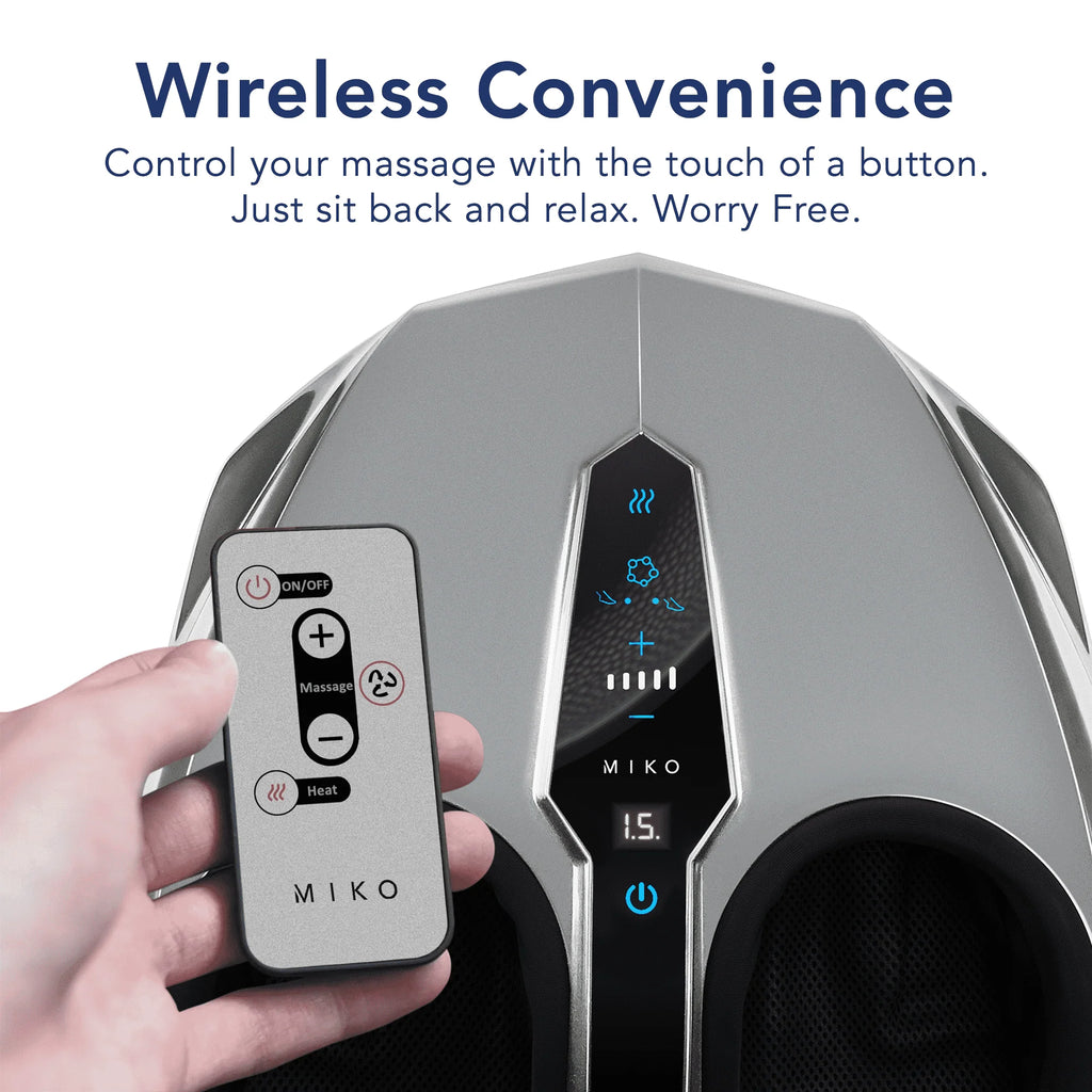 Shiatsu Foot Massager with Heat and Pressure Settings K998