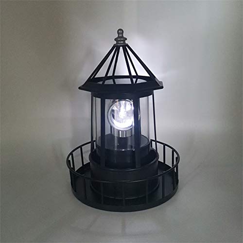 IP65 Waterproof Rotating Solar Lighthouse I532