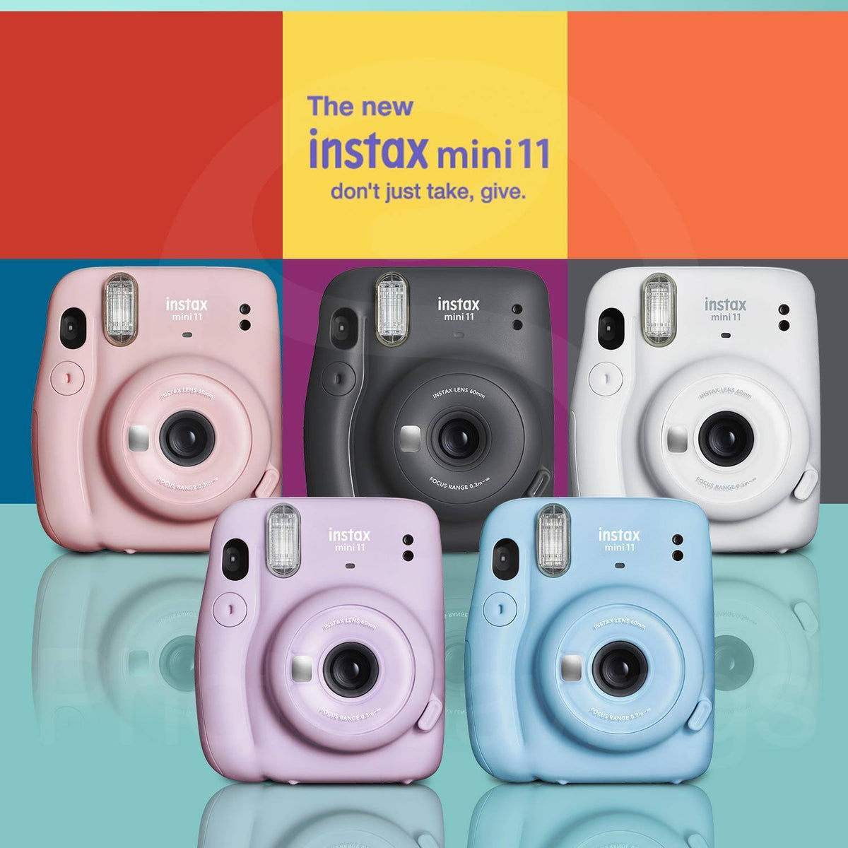 Blush Pink Instant Film Camera Z83486