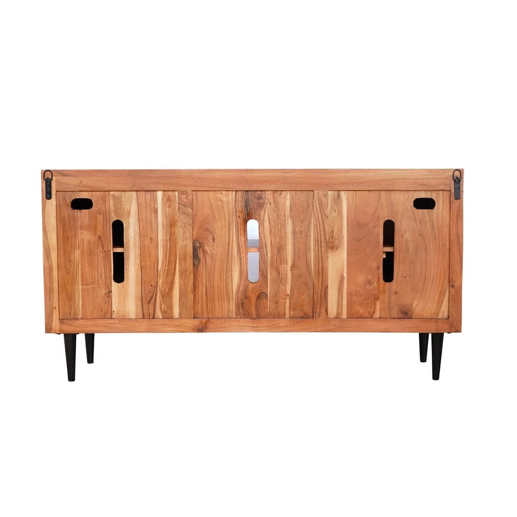 58" Live Edge Solid Wood TV Stand U63839