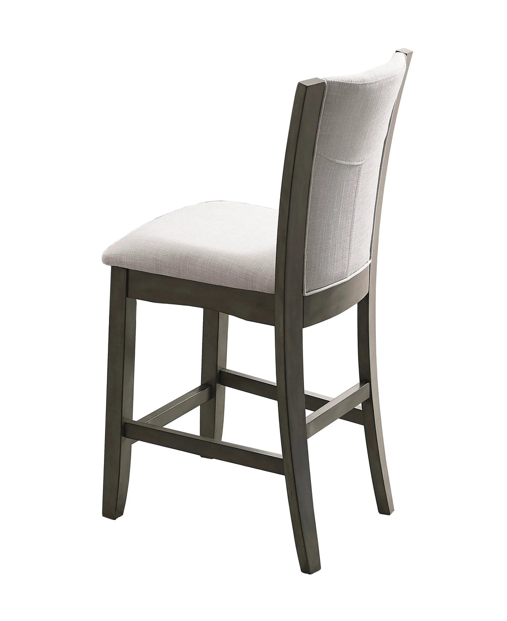 Gray Upholstered Counter Height Dining Chair Y952