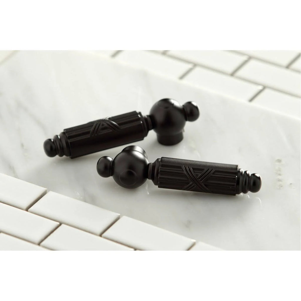 Widespread Bathroom Faucet Oil Rubbed Bronze Y34172