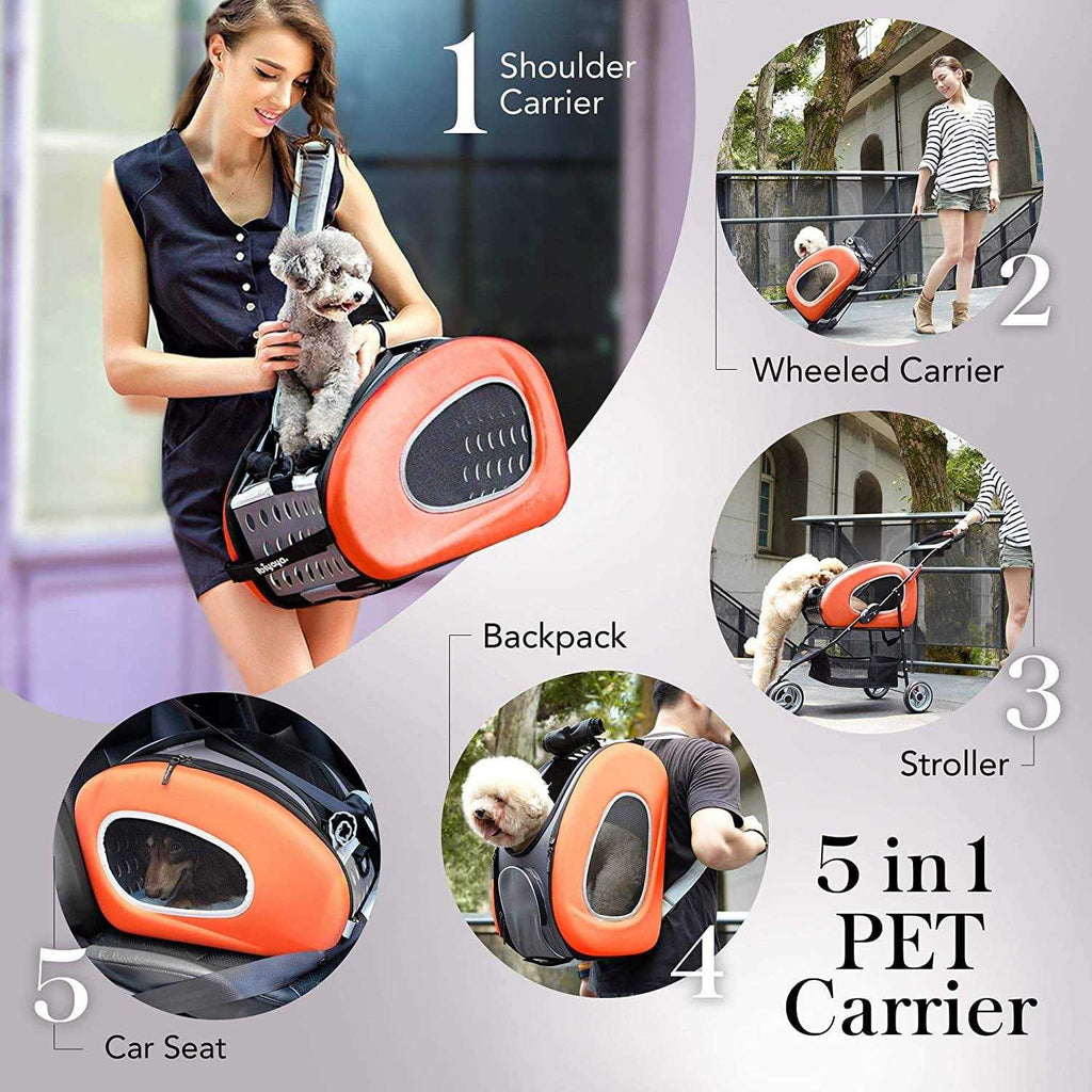 5-in-1 EVA Pet Carrier Stroller E868887