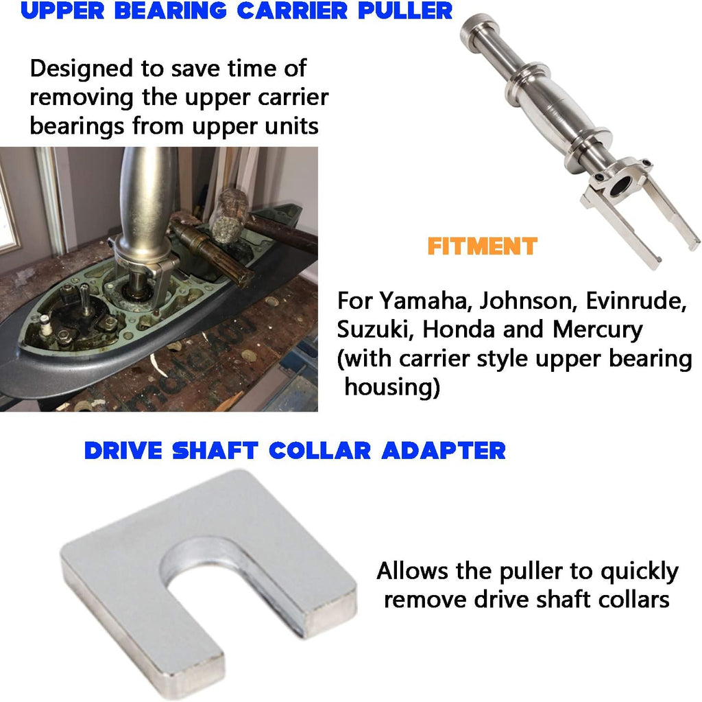 Upper Bearing Carrier Puller & Lower Bearing Carrier Puller & Fuel Water Separator Wrench Z161