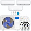 33,000 BTU 3 Zone Ductless Air Conditioner and Heat Pump A522124