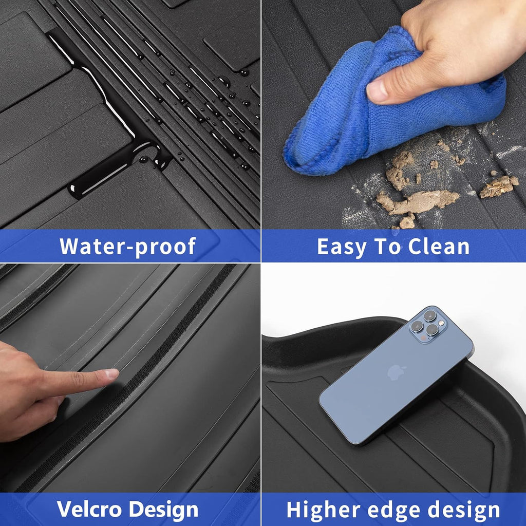 All Weather TPE Cargo Mat Trunk Liner Pack of 2 M997