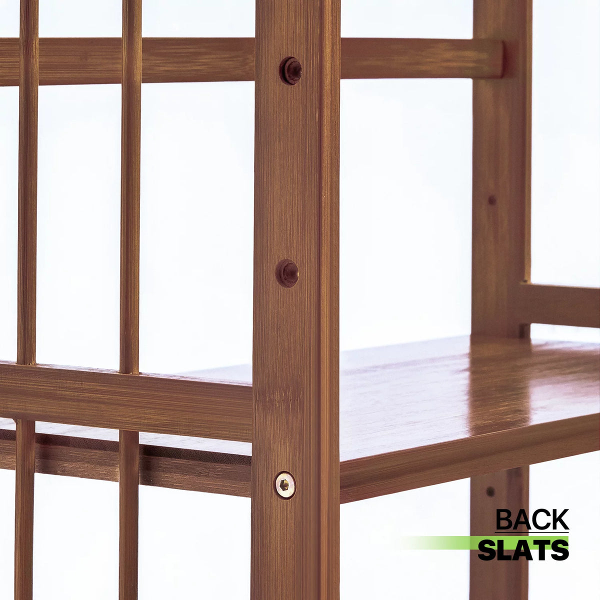 Bamboo 6 Tiers Open Bookshelf J952
