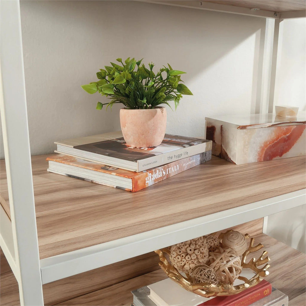 Kiln Acacia Brown Engineered Wood Bookcase M361957
