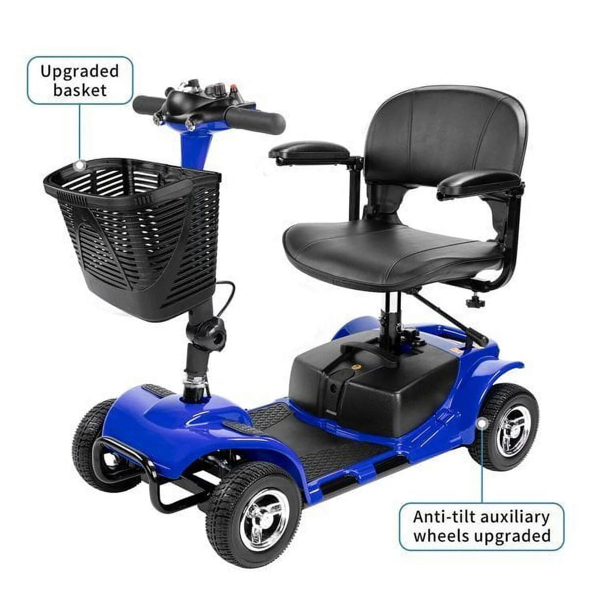 4 Wheel Folding Electric Mobility Scooter Y14951