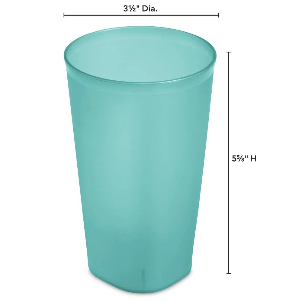 Set of 4 Plastic Tumblers 20 Ounce T586316