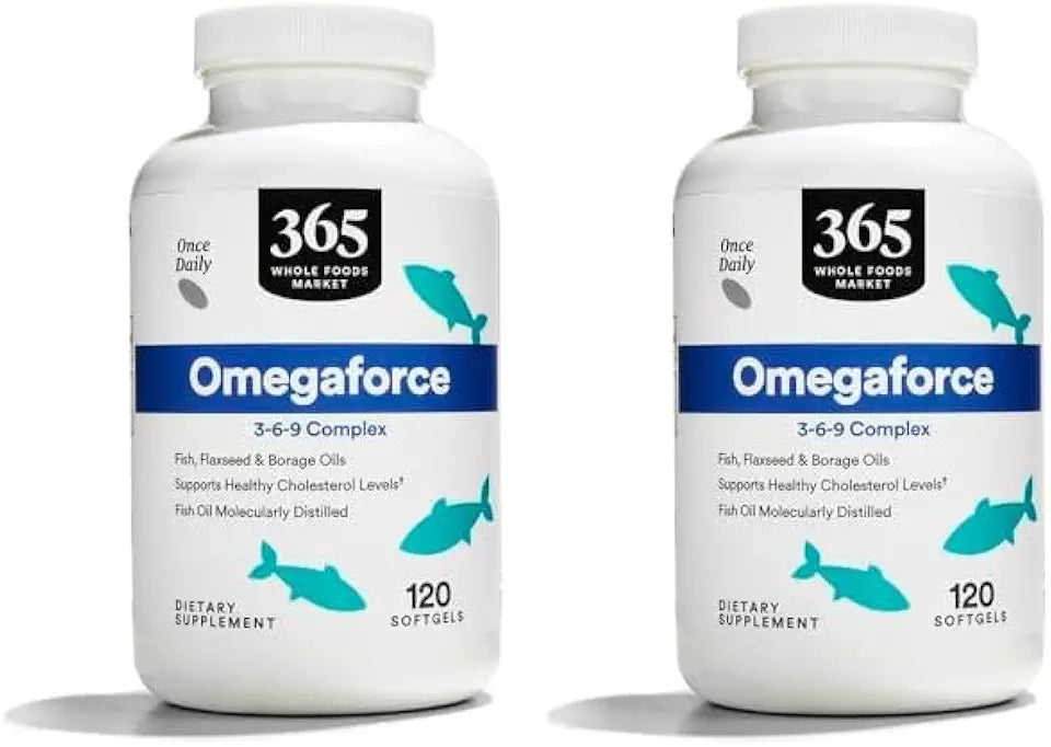 Omega 3 6 9 Complex 120 Softgels Pack of 2 V198