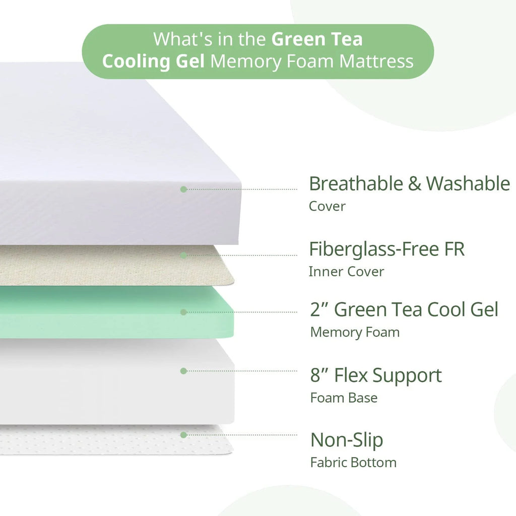 10'' Twin Size Gel Memory Foam Mattress R321