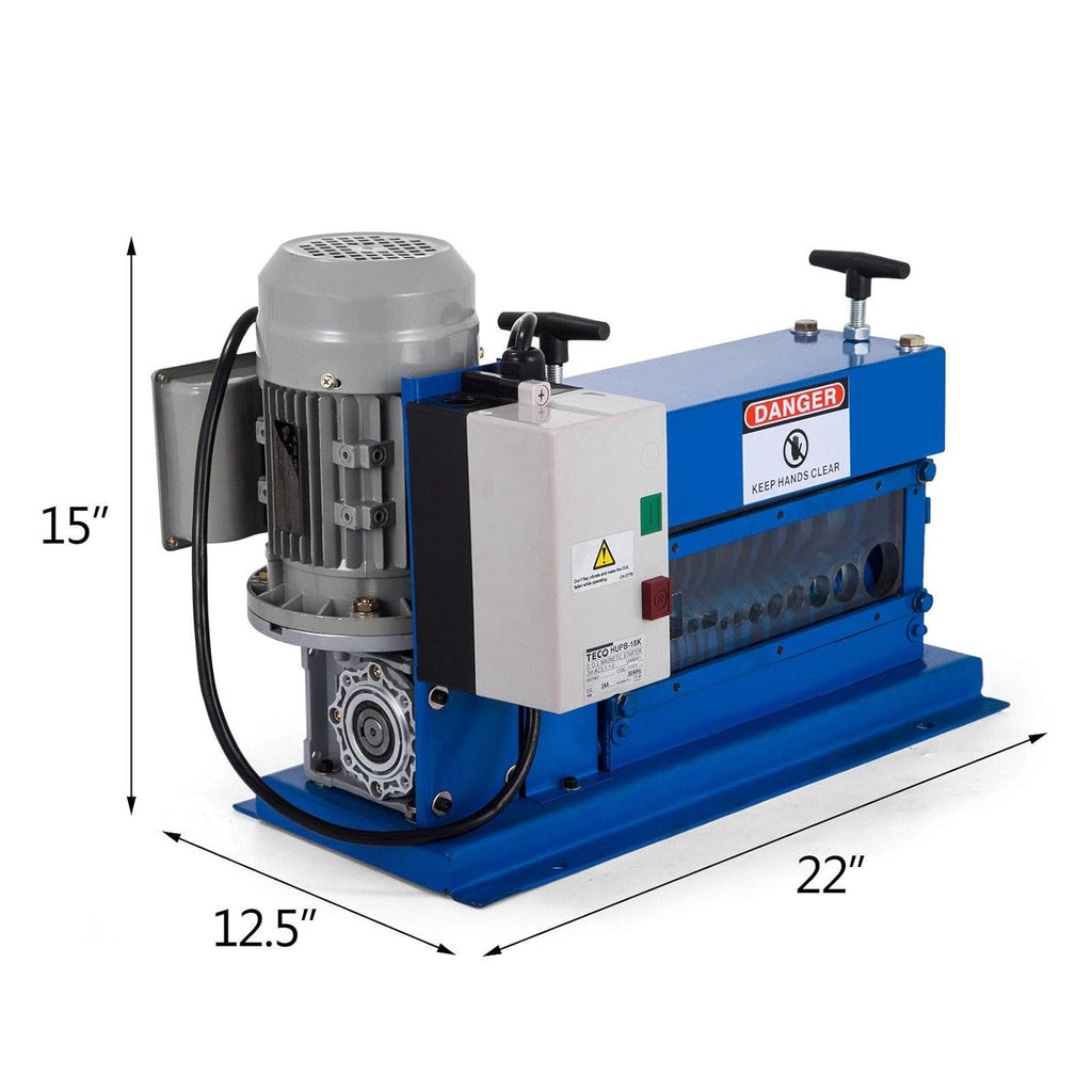 Portable Powered Wire Stripping Machine 11 Channels 10 Blades X590038