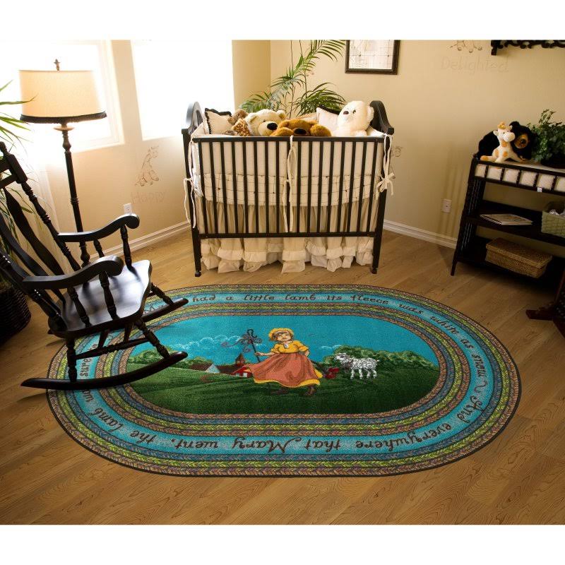 3x5 Oval Multi Rug M540