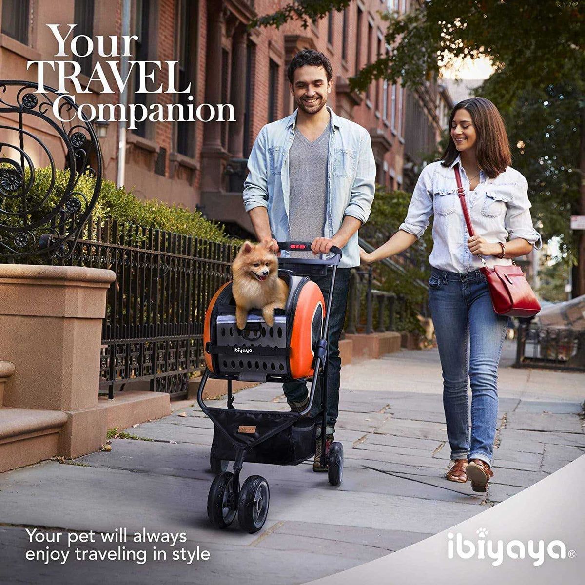 5-in-1 EVA Pet Carrier Stroller E868887