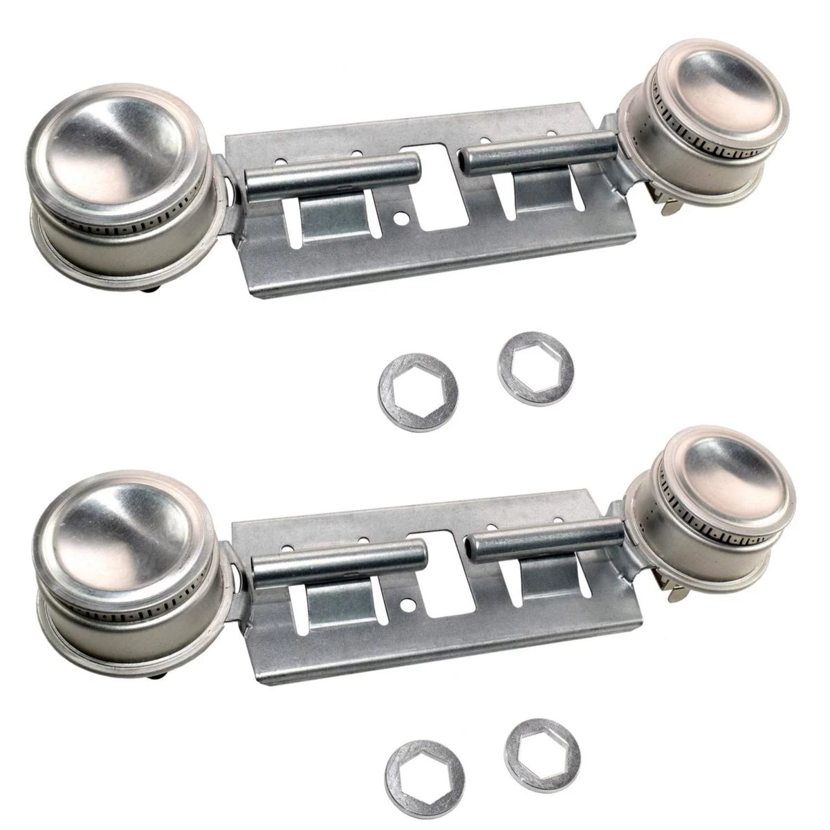 2-Pack Gas Range Double Burner Assembly Kit L679060