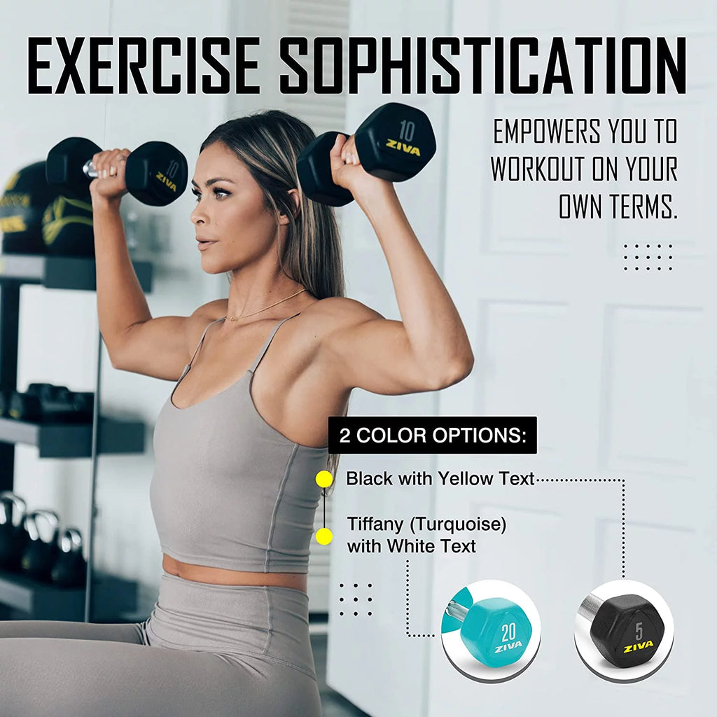 20 Lbs Hex Dumbbells Weight Set B165