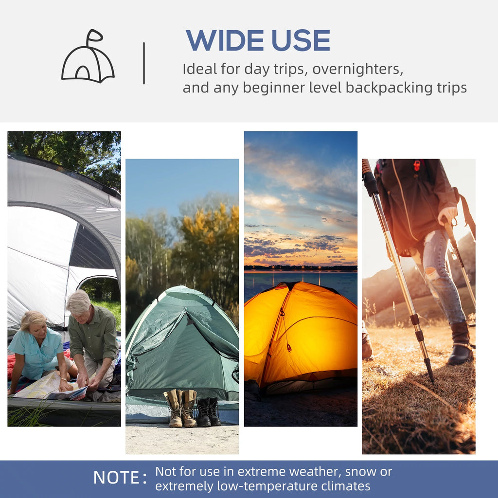 Camping Tent for 6-8 Persons with Carry Bag X95649