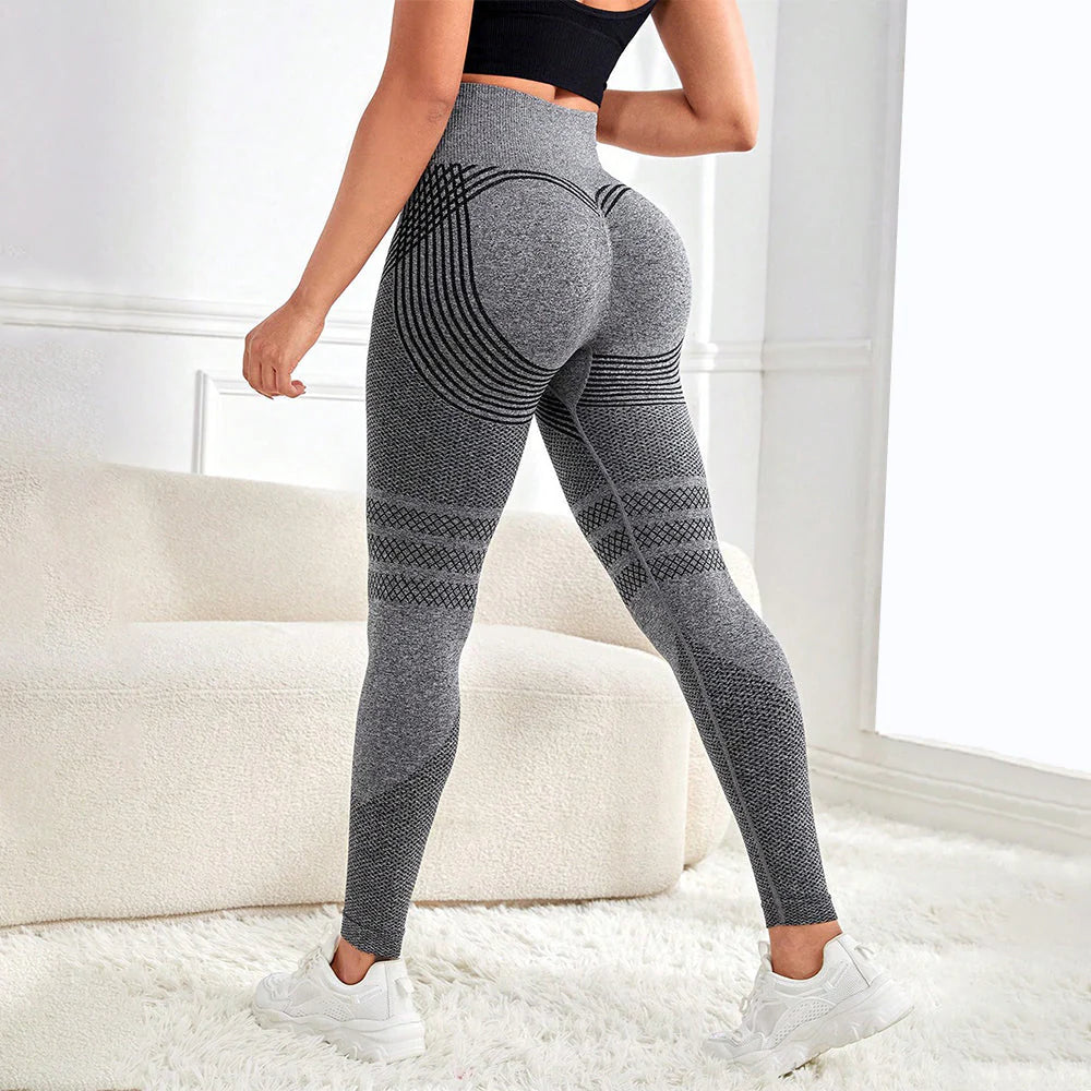 High Waisted Quick Drying Yoga Tight Pants W6189