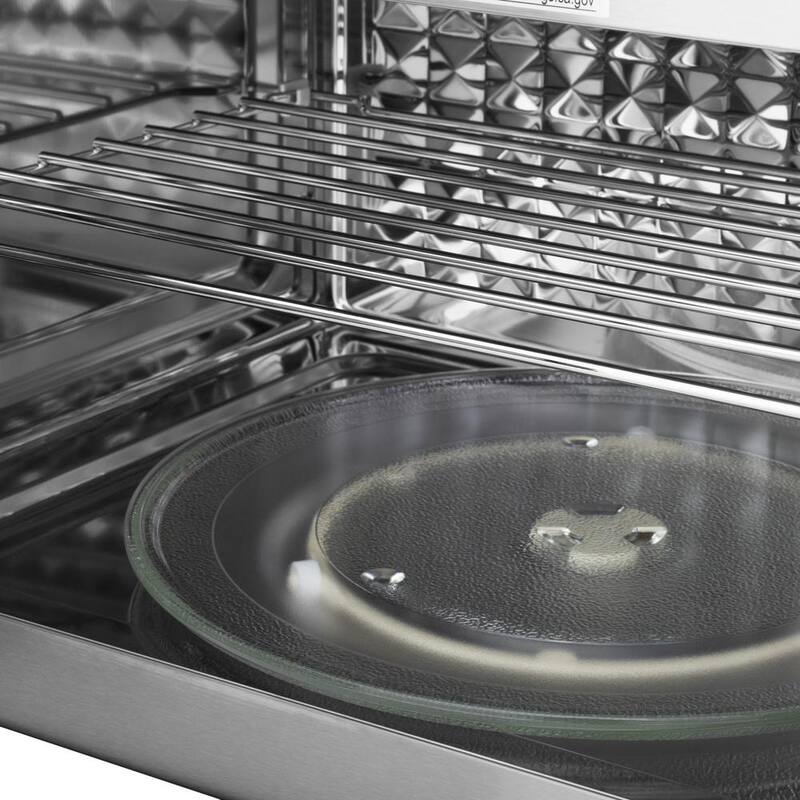 900-Watt Over the Range Microwave Oven in Stainless Steel L85418