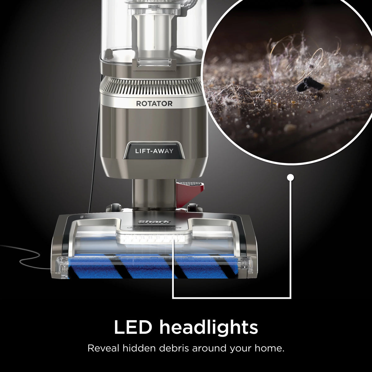 Upright Vacuum with Self-Cleaning Brushroll M7040