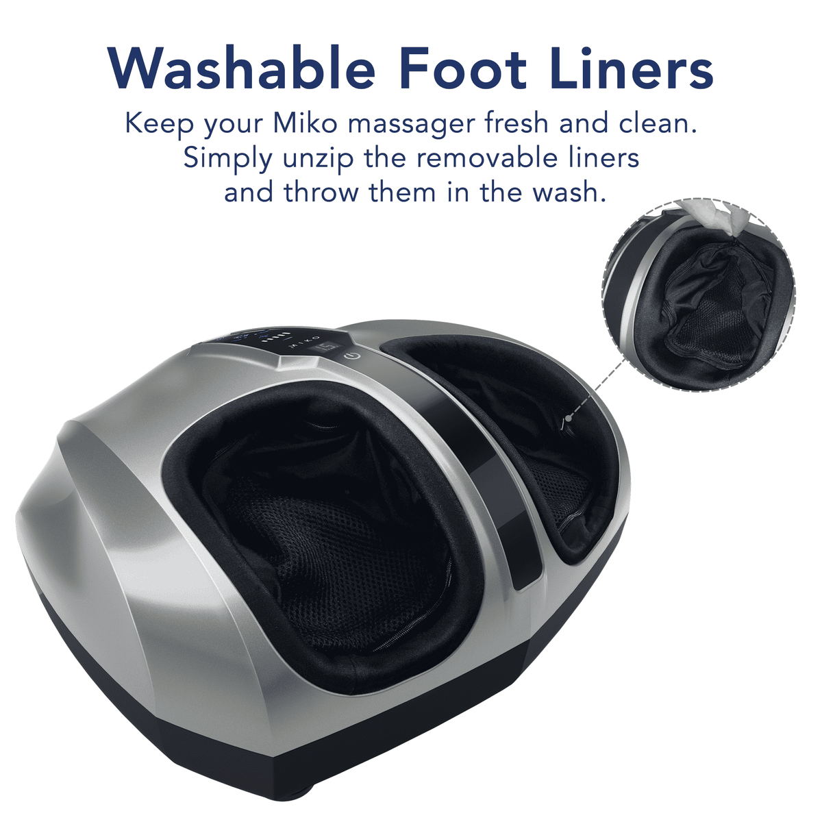 Shiatsu Foot Massager with Heat and Pressure Settings K998