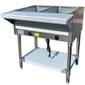 2 plate warmer and dry steam table S95806