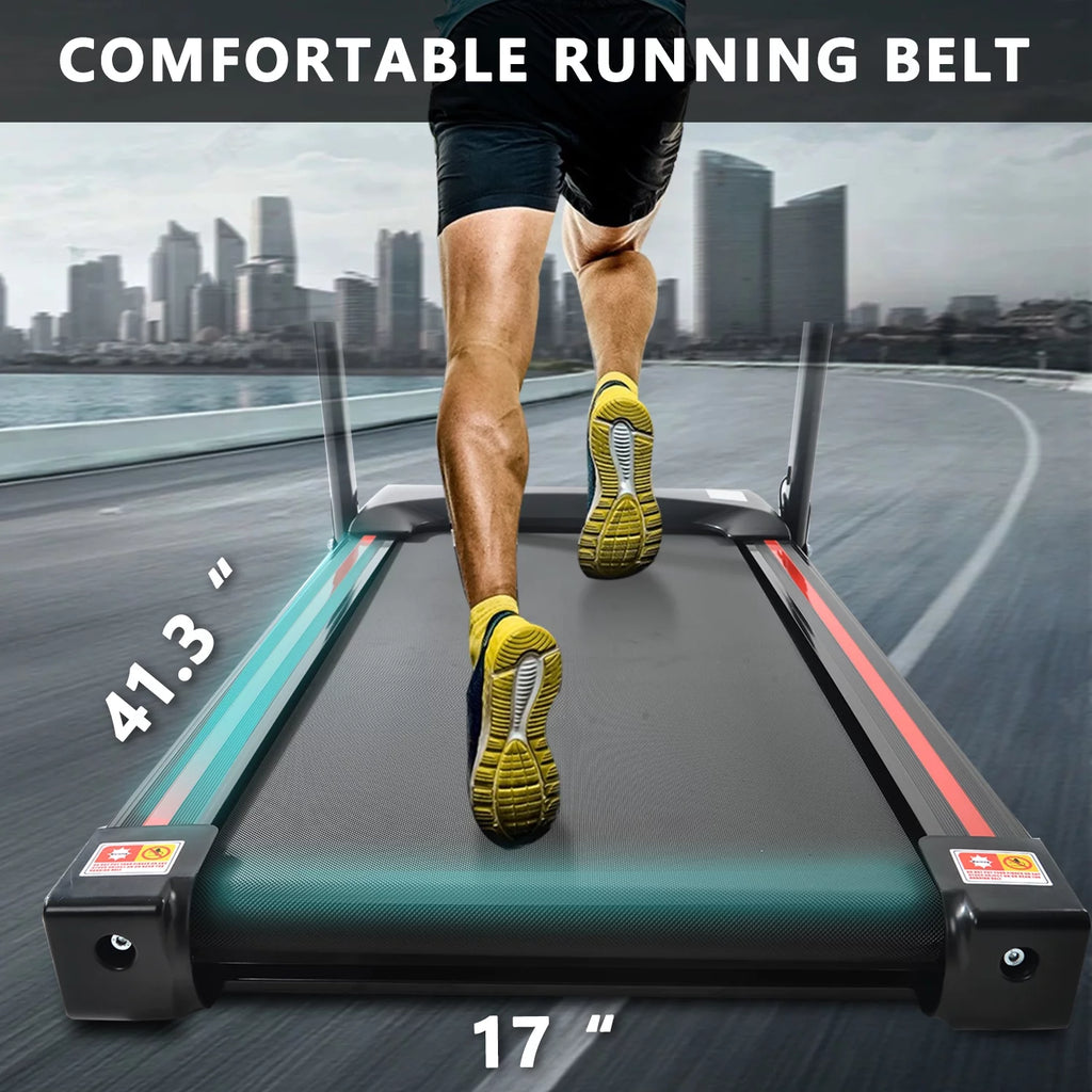 3.5HP Folding Incline Electric Treadmill 330 LB Capacity C975