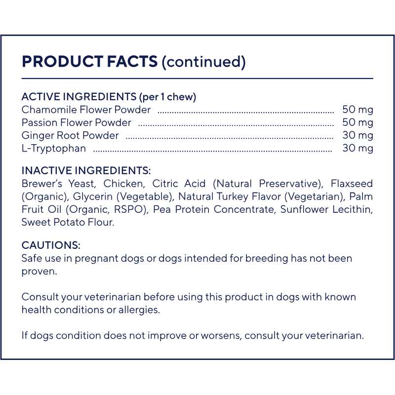 Calming Soft Chews U38072