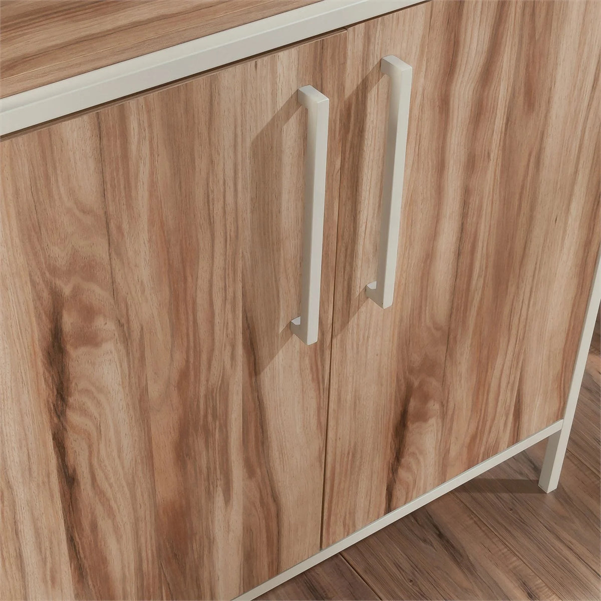 Kiln Acacia Brown Engineered Wood Bookcase M361957