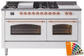 60 Dual Fuel Propane Gas Range V357