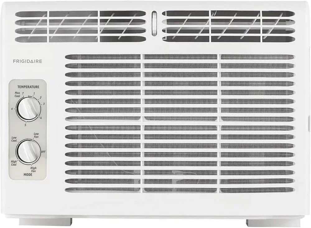 Window-Mounted Air Conditioner, 5,000 BTU with Washable Filter, White N820209
