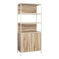 Kiln Acacia Brown Engineered Wood Bookcase M361957