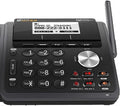 2-Line Expandable Cordless Phone with Answering System, 3 Handsets, Black O166961