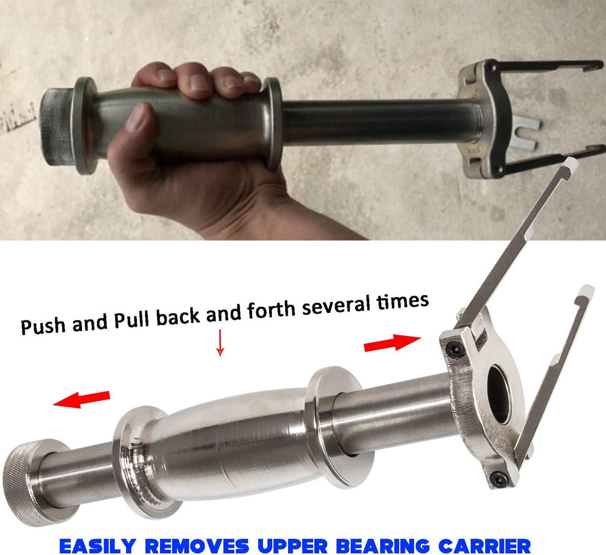 Upper Bearing Carrier Puller & Lower Bearing Carrier Puller & Fuel Water Separator Wrench Z161