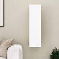 White and Sonoma Oak Chipboard TV Cabinet O701484