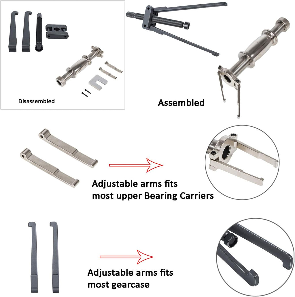Upper Bearing Carrier Puller & Lower Bearing Carrier Puller & Fuel Water Separator Wrench Z161