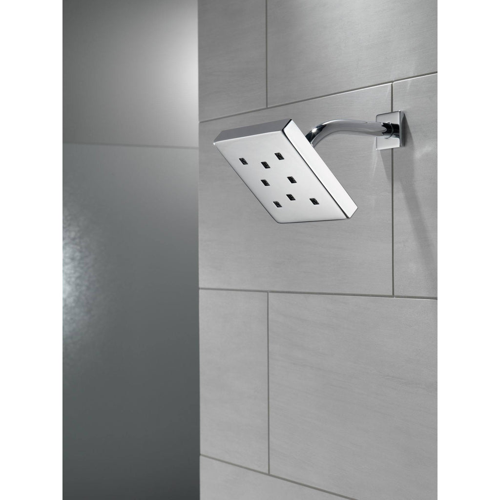 Metal Raincan Shower Head Chrome A258734