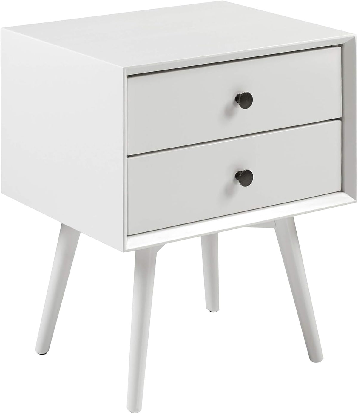 2 Piece 2 Drawer Solid Wood Nightstand Set K7385
