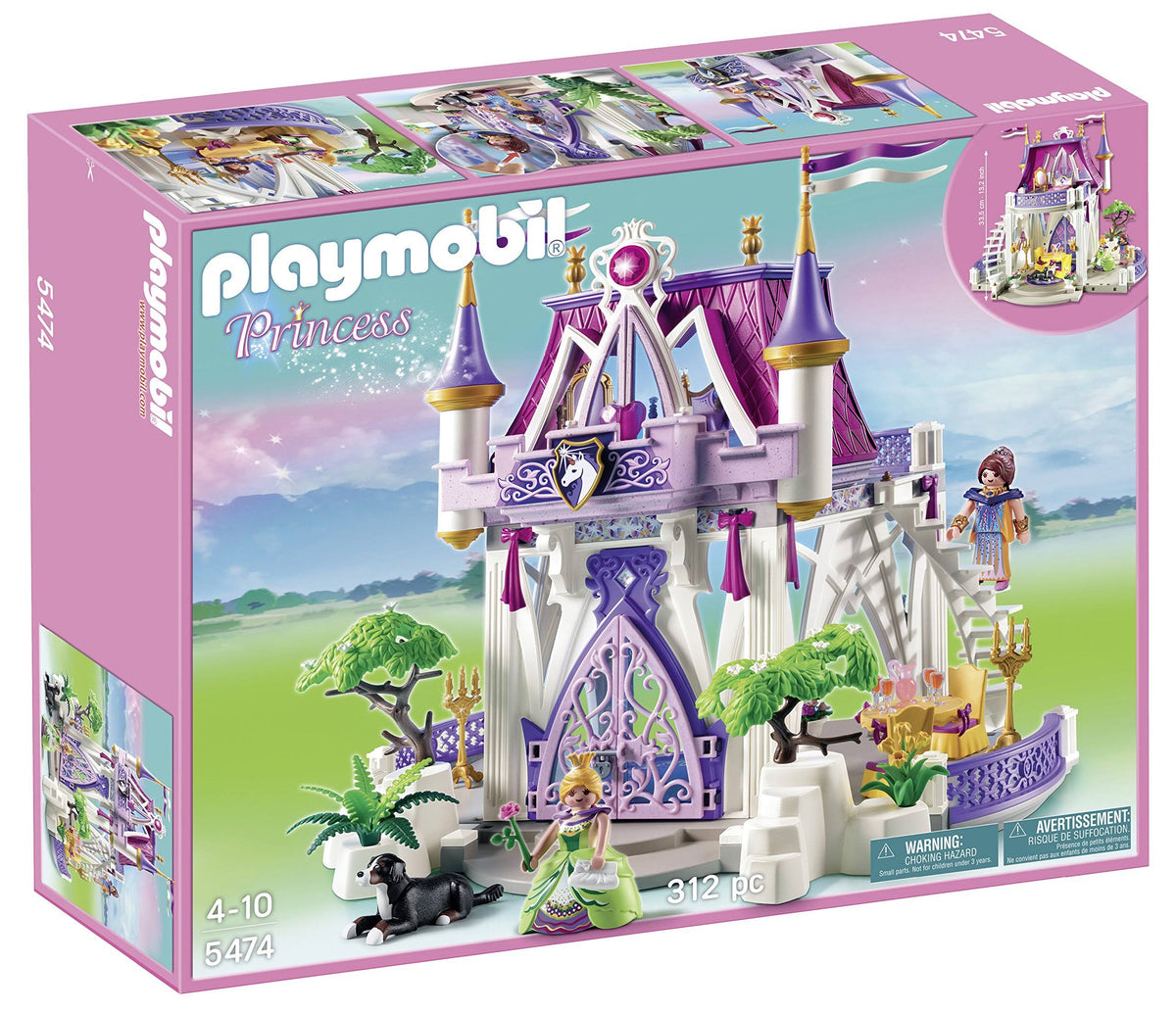 Unicorn Jewel Castle Playset O45202