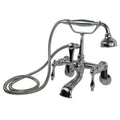 Wall-Mounted Tub Filler with Handshower Polished Chrome R3497