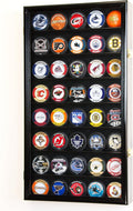 Hockey Puck Display Case Cabinet Holder Rack O301