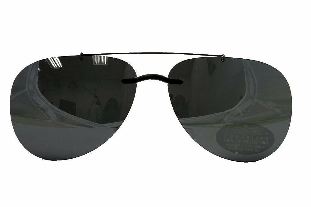 Grey Polarized Clip on Sunglasses Q5321