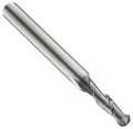 7/8x22 Diam 2 Flute Solid Carbide Ball End Mill TiAlN Finish K318645
