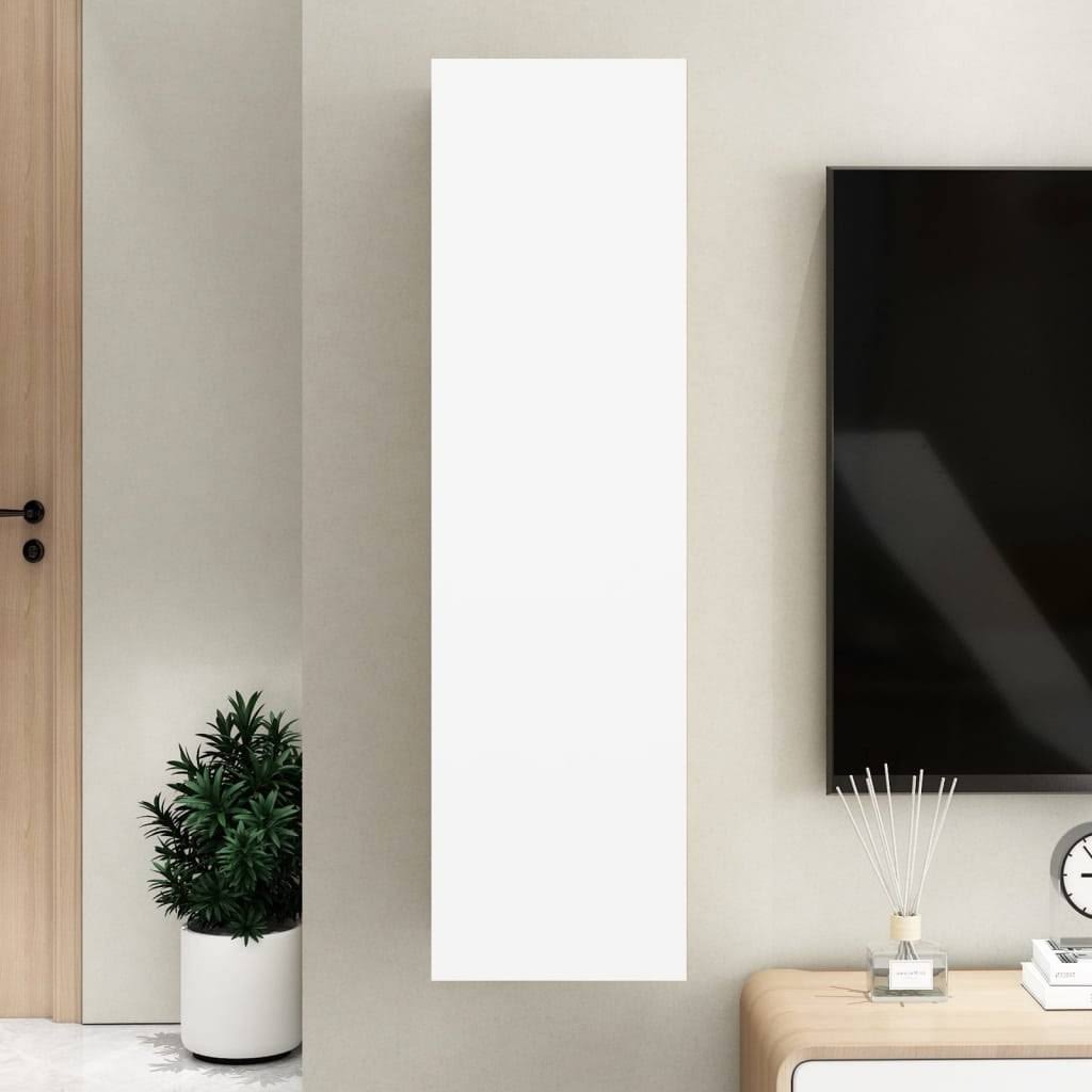White and Sonoma Oak Chipboard TV Cabinet O701484
