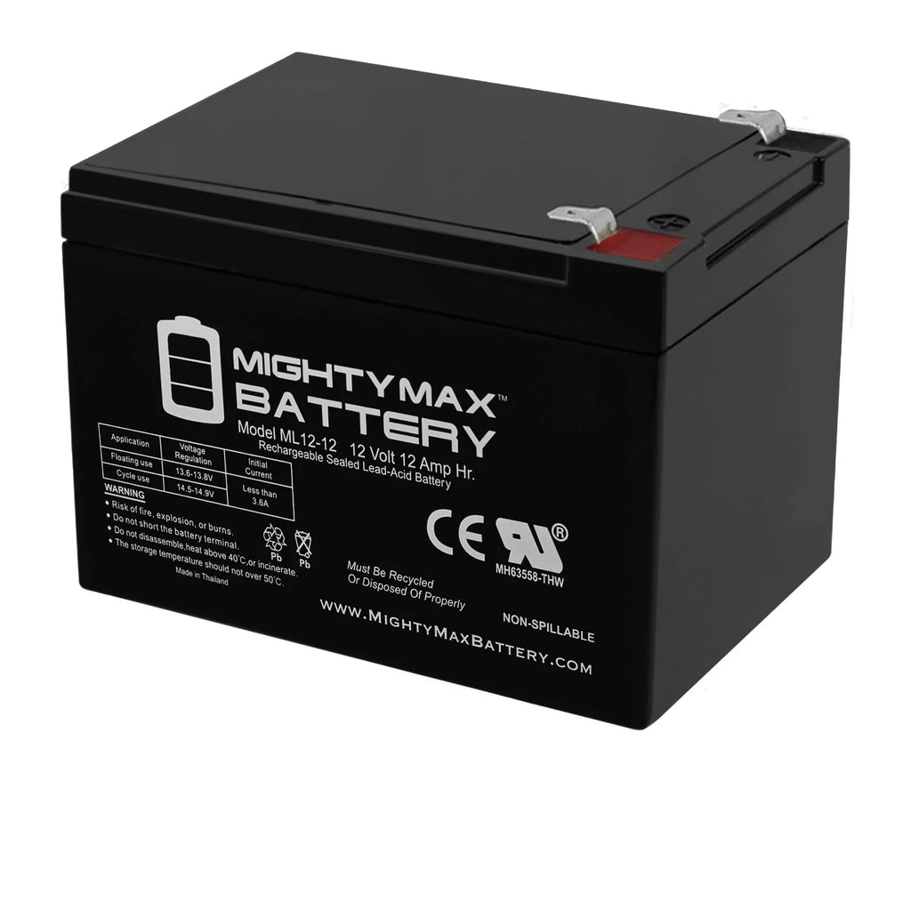 12V 12AH Sealed Lead Acid Battery I429